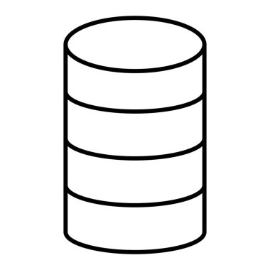 veritabanı simgesi çizimi