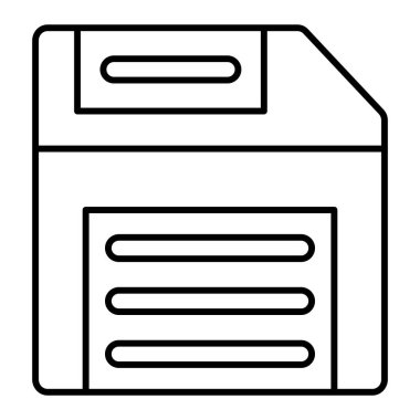 dosya biçimi simgesi, vektör illüstrasyonu