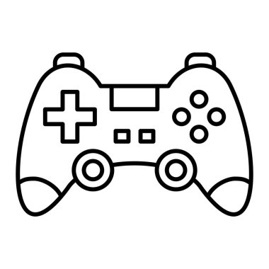 Oyun kolu. Web simgesi basit illüstrasyon