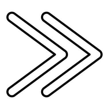 Ok. Web simgesi basit illüstrasyon