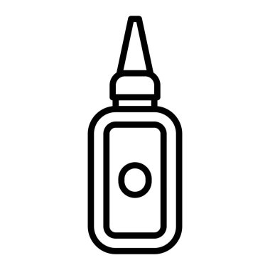 Yapıştırıcı. Web simgesi basit illüstrasyon