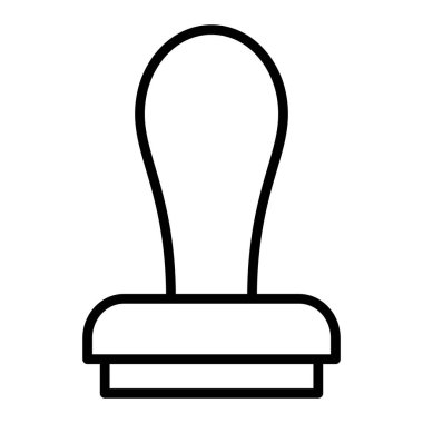 Siyah ve beyaz simgesinin vektör illüstrasyonu