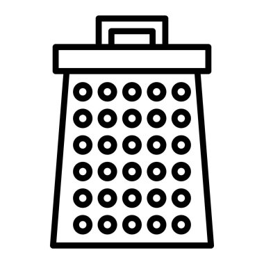 Öğütücü. Web simgesi basit tasarım