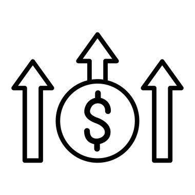 Dolar büyümesi. Basit resimleme