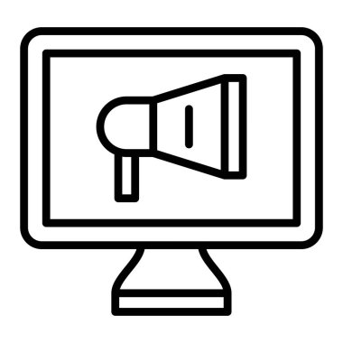 Web sitesi simgesi. vektör illüstrasyonu