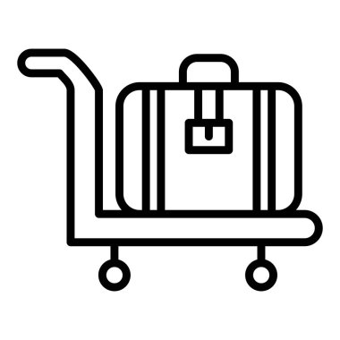 Valiz çantası. Basit tasarım