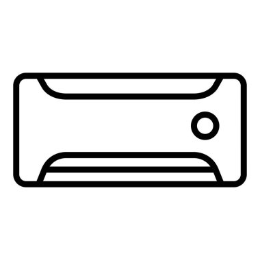 video camera icon. outline illustration of air conditioner vector icons for web