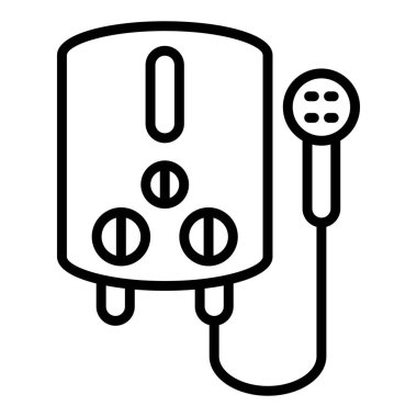 Tak vektör ince çizgi simgesi