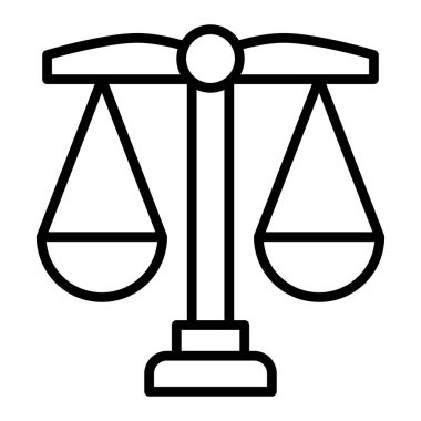 Ölçek simgesi vektör illüstrasyonuName