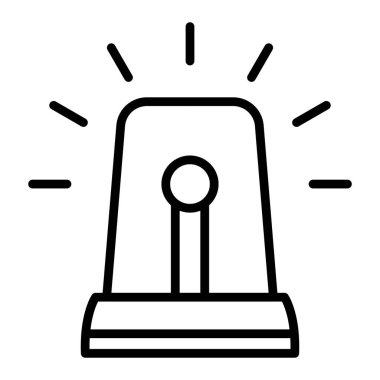 Alarm saat simgesi vektör illüstrasyonu