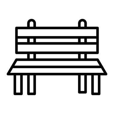 Web ve mobil uygulama tasarımınız için beyaz arkaplanda izole edilmiş bank simgesi vektörü, sandalye logosu konsepti