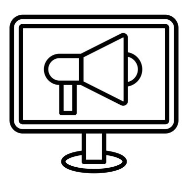 seo modern simgesinin vektör illüstrasyonu