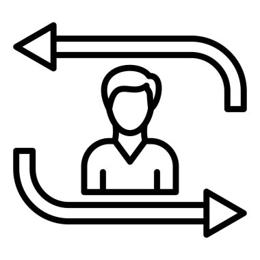 Seo simgesinin vektör illüstrasyonu