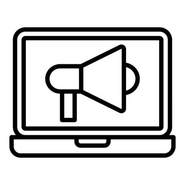 seo modern simgesinin vektör illüstrasyonu