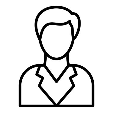 avatar. Web simgesi basit tasarım