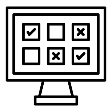 seo modern simgesinin vektör illüstrasyonu