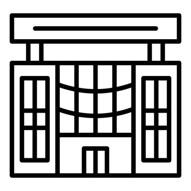 Otel binası. Basit tasarım