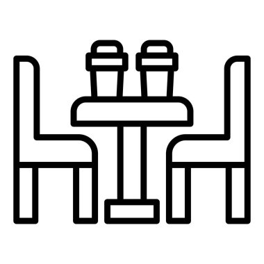 Tablo lambası çizgi simgesi