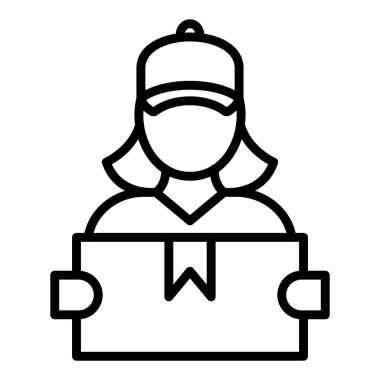 servis simgesi vektör illüstrasyonu