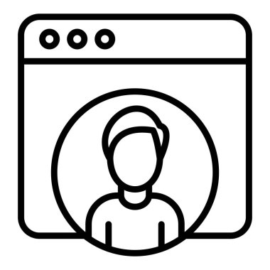 kullanıcı arayüzü. Basit resimleme