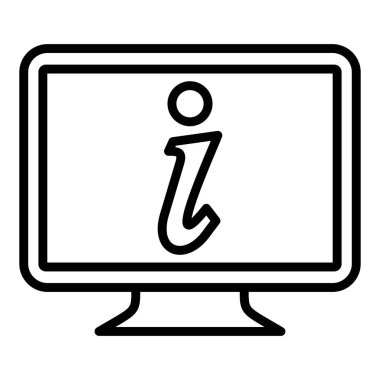 İleti ikonu vektör illüstrasyon tasarımı ile bilgisayar monitörü