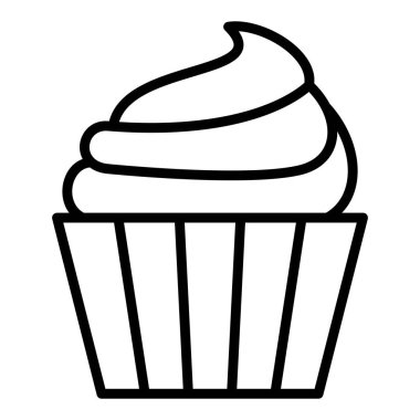 Tatlım. Web simgesi basit illüstrasyon