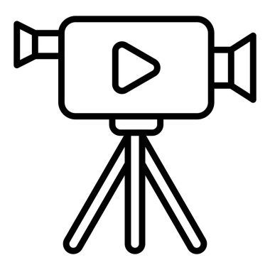 Video kamera. Basit resimleme