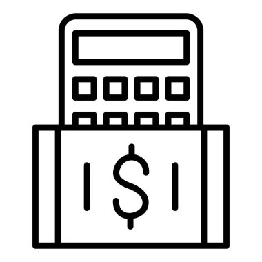 Yazar kasa kutsal kişilerin resmi, vektör çizim