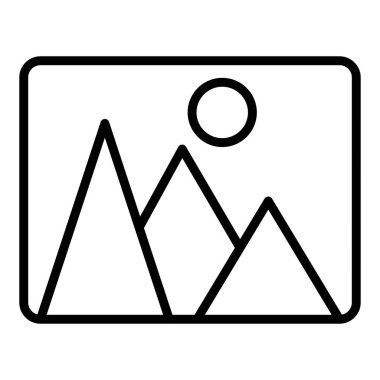 Resim Simgesi Moda Biçiminde İzole Arkaplan