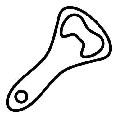 hand drawn vector illustration of a wrench icon