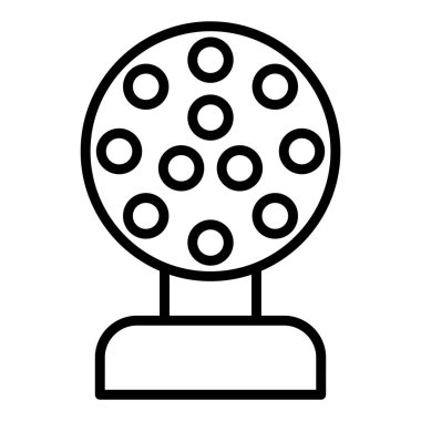 Modern b 'nin vektör illüstrasyonu eksik simgesi