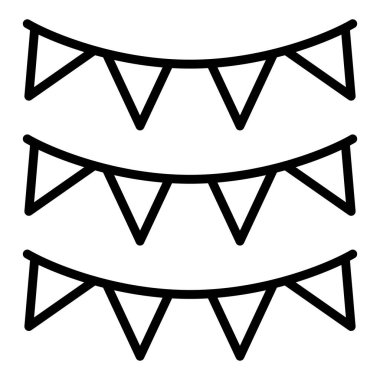 parti kutlaması kiraz kuşu ikon vektör illüstrasyon tasarımı