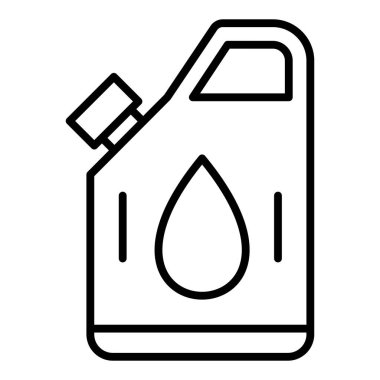 oil pump icon in trendy colors isolated background