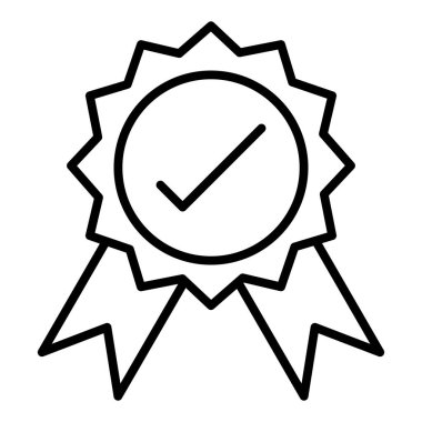 ödül simgesi vektör illüstrasyonu