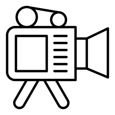 Video kamera. Basit resimleme