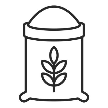 Gıda simgesinin vektör illüstrasyonu