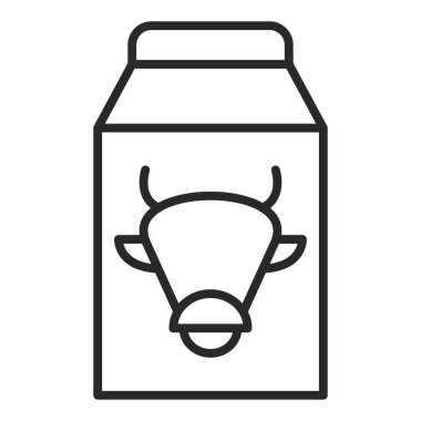 milk icon vector isolated on white background for your web and mobile app design, beer logo concept