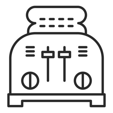 ağırlık ölçekli vektör simgesi.