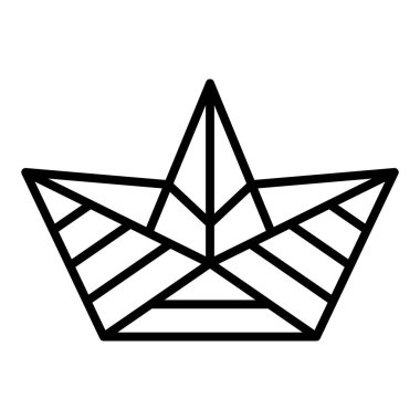 yıldız simgesi vektör illüstrasyonu