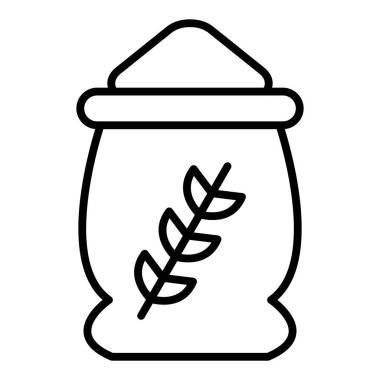 Gıda simgesinin vektör illüstrasyonu