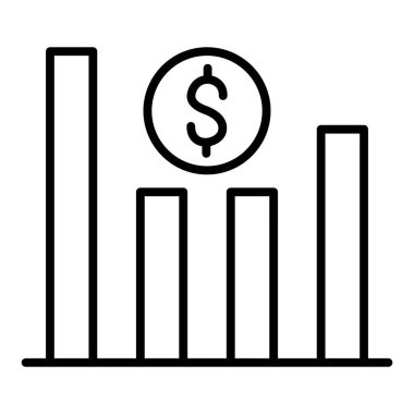 iş grafiği vektör illüstrasyonu