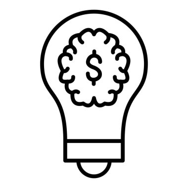 ampul vektör kabartması düz simge