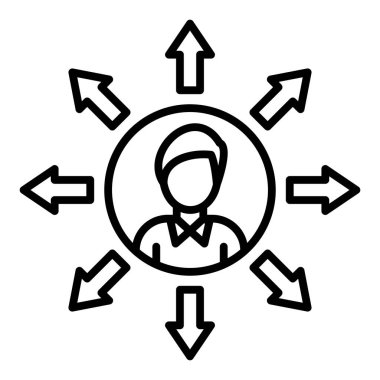 seo ve finans simgesinin vektör illüstrasyonu