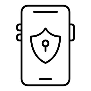 cep telefonu ikonu vektör illüstrasyonu