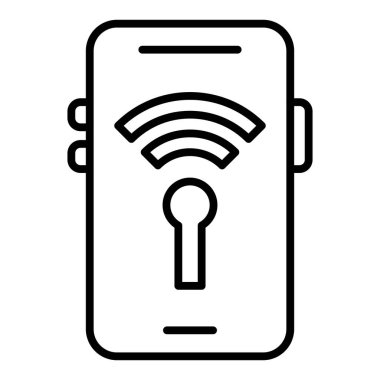 wifi icon vector isolated on white background for your web and mobile app design, smartphone logo concept