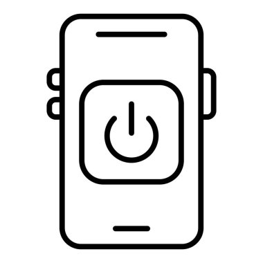 power plug icon vector isolated on white background for your web and mobile app design, smartphone logo concept