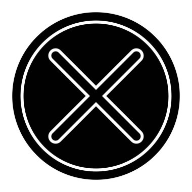 Yaklaştın. Web simgesi basit illüstrasyon