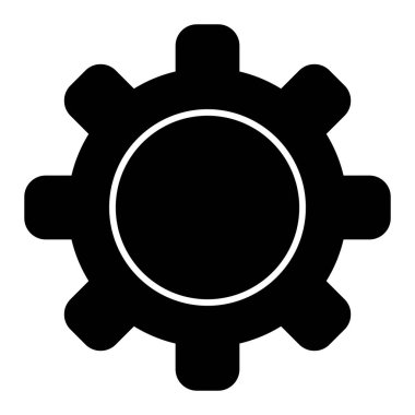 Teçhizat Web simgesi basit illüstrasyon