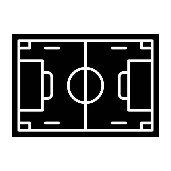 Векторная Иллюстрация Футбольного Поля — стоковый вектор