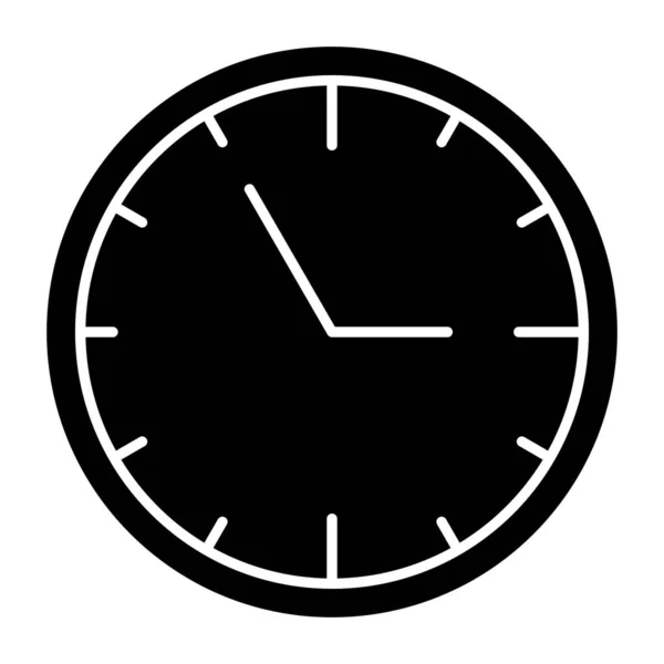 Часы Значок Векторная Иллюстрация — стоковый вектор